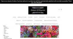 Desktop Screenshot of designsofelegance.com